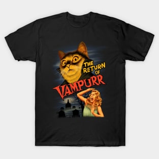 The Return of Vampurr The Halloween Cat T-Shirt